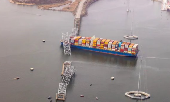 Ingenieros realizan demolición controlada del puente Francis Scott Key en Baltimore