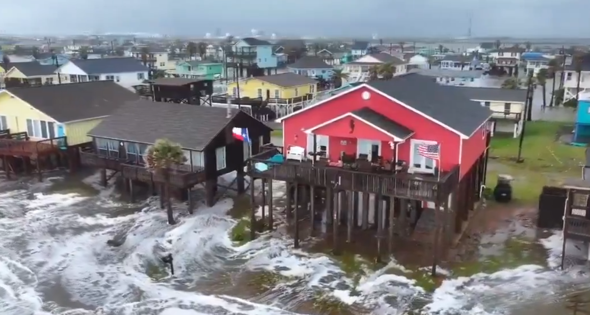 Tormenta tropical Alberto causa inundaciones devastadoras en Galveston, Texas