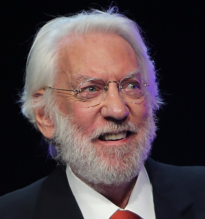 Muere el aclamado actor canadiense Donald Sutherland en Miami, Florida