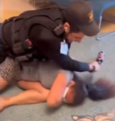 Mujer es golpeada por guardias de seguridad tras incidente en Randall Children’s Hospital