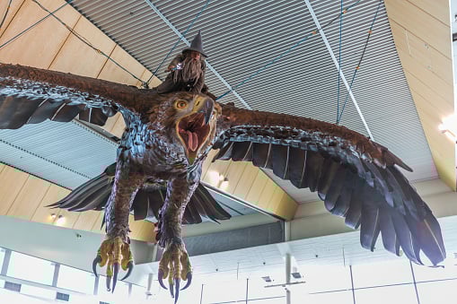 Retiran la escultura de Gandalf del Aeropuerto de Wellington
