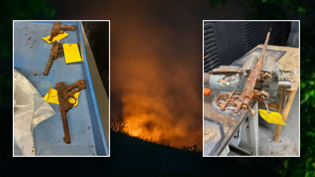 Recuperan 500 armas en zona de incendio en Palisades: LAPD busca a los dueños
