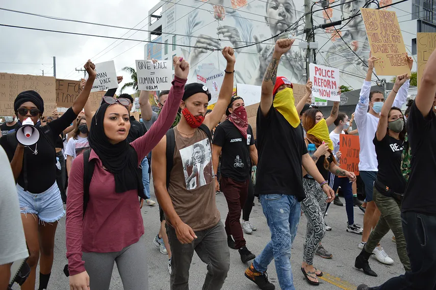 Miami se convierte en el nuevo epicentro de la protesta migratoria en Estados Unidos